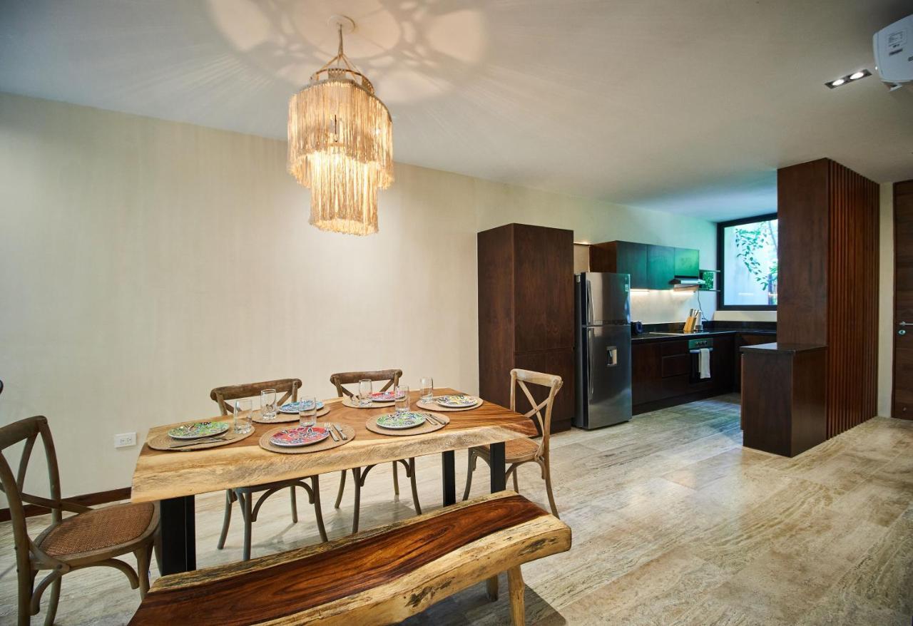 Odyssey - Private Plunge Pool & Beach Club Access Tulum Pueblo Buitenkant foto